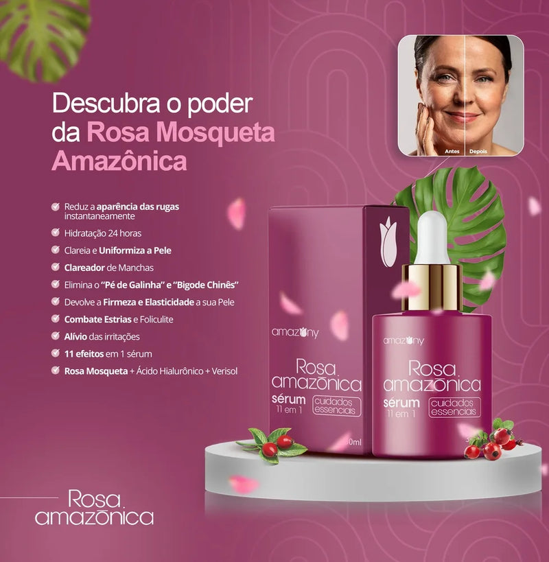 Sérum Rosa Amazonica - Pague 1 Leve 3