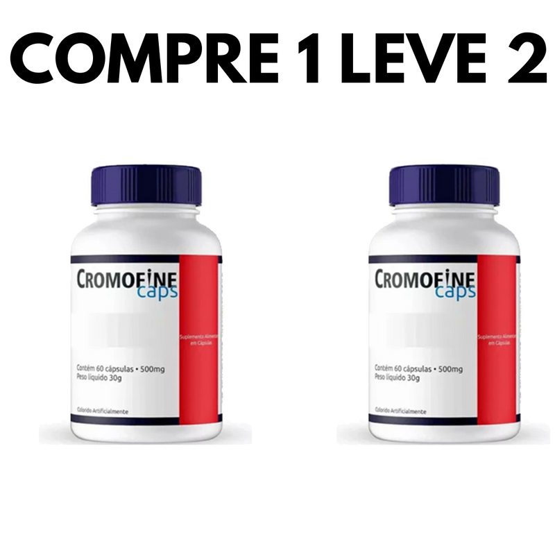 Cromofine Caps: Seu Aliado na Queima de Gordura e Energia
