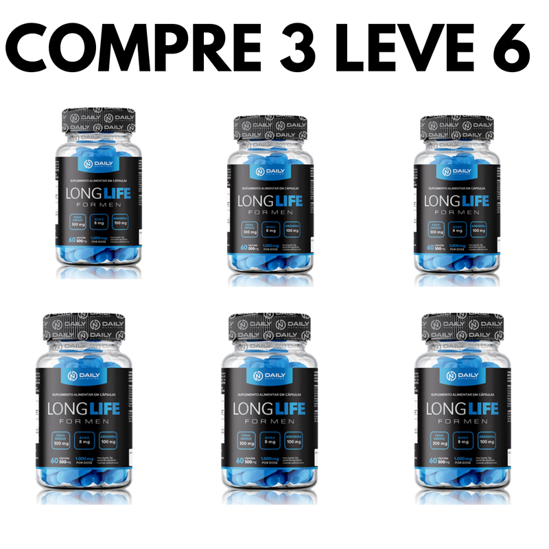 Long Life: Potencialize Sua Energia e Masculinidade