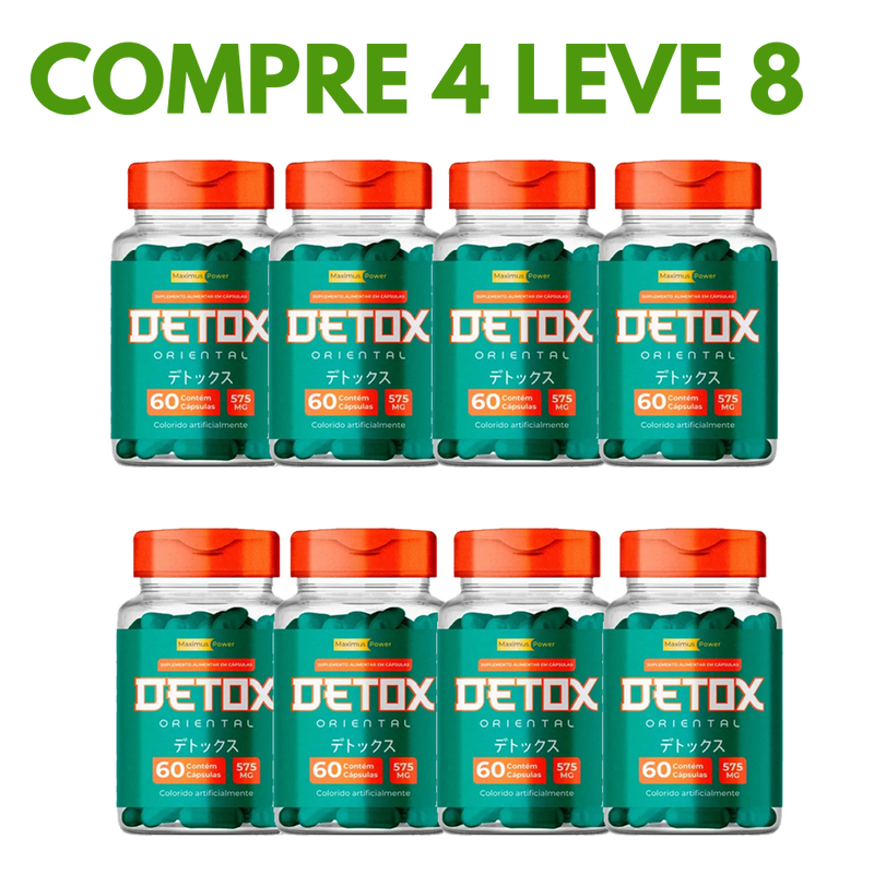 Detox Oriental: Desincha, Seca e Transforma naturalmente