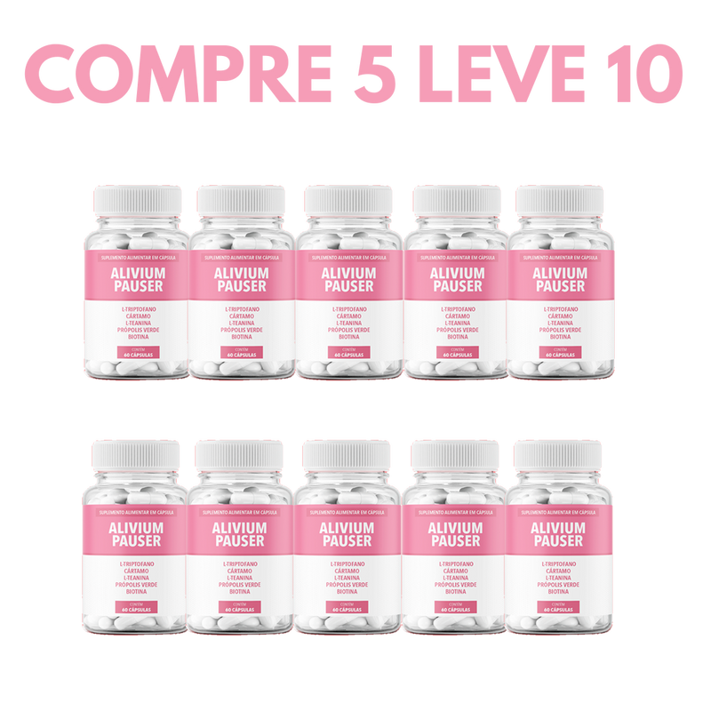 Alivium Pauser: O Alívio Completo para os Sintomas da Menopausa